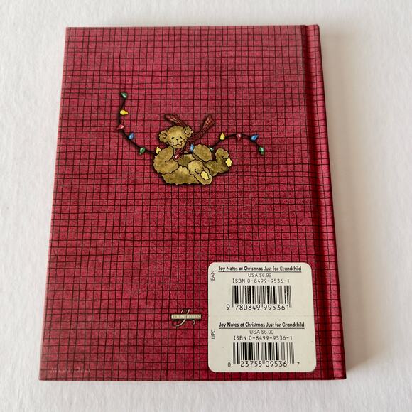 Joy Notes at Christmas for You Grandchild Card Book by Beth Yarbrough Gift Book - Picture 5 of 5
